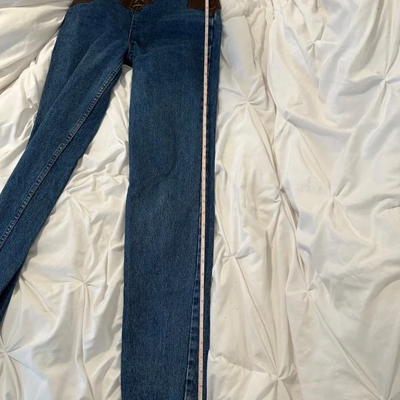 VINTAGE LAWMAN LACE UP JEANS - Picture 10 of 12
